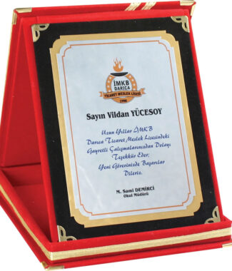 AP-01 albüm plaket