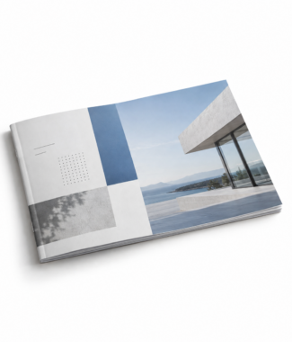 Yatay katalog baskısı – temsili baskı örneği