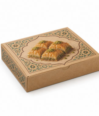 Baklava ambalaj kutusu — temsili ambalaj modeli