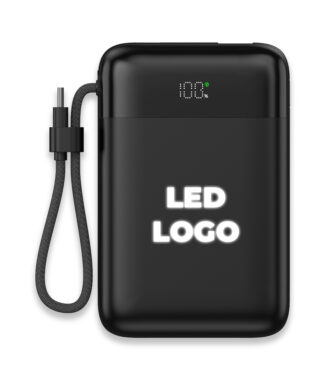 K380 15W Magsafe Işıklı Logo Powerbank 10000 mAh