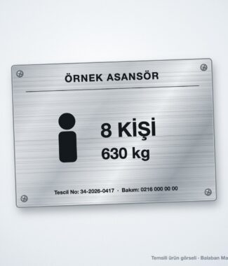ASANSÖR ETİKETLERİ