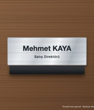 LP-04 Masa İsimliği – temsili ürün görseli