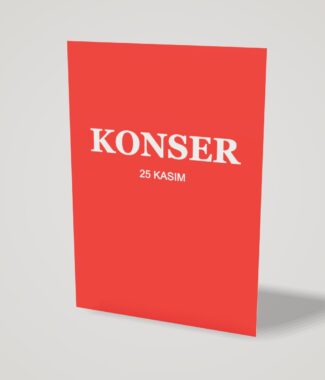 70x100 afiş baskısı — temsili baskı görseli